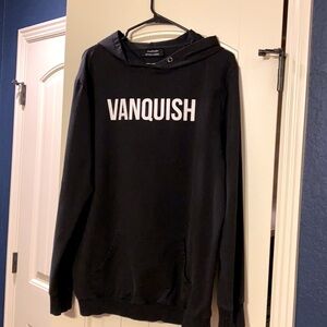 Vanquish Fitness black hoodie size XL